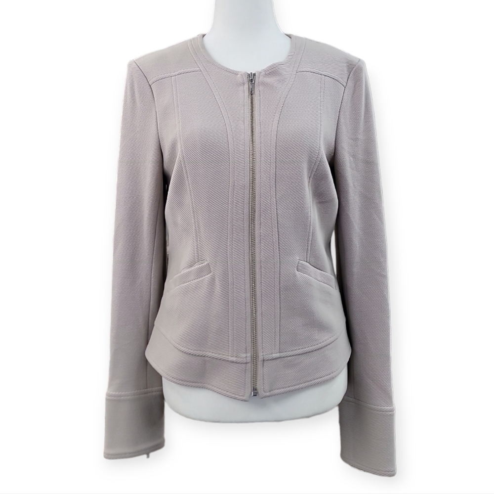 Iris Setlakwe Ribbed Collar Less Blazer